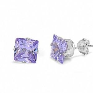 NWOT 2.0 CTW Princess Cut w/ Swarovski Element